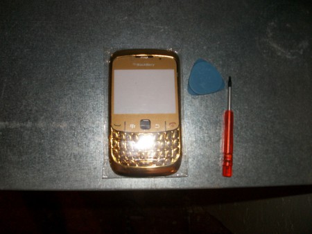 carcasa color oro 14euros